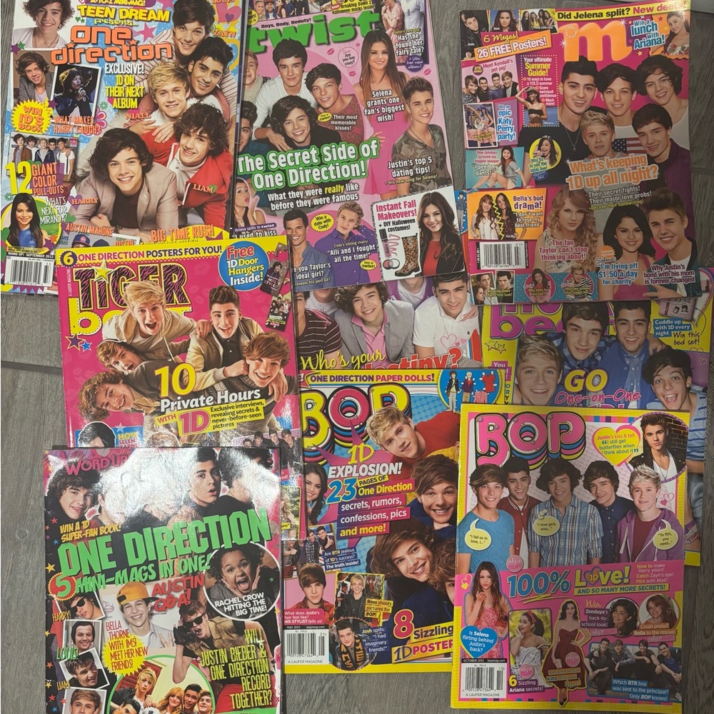 One Direction Teen Magazine Collection - Pop Culture Memorabilia